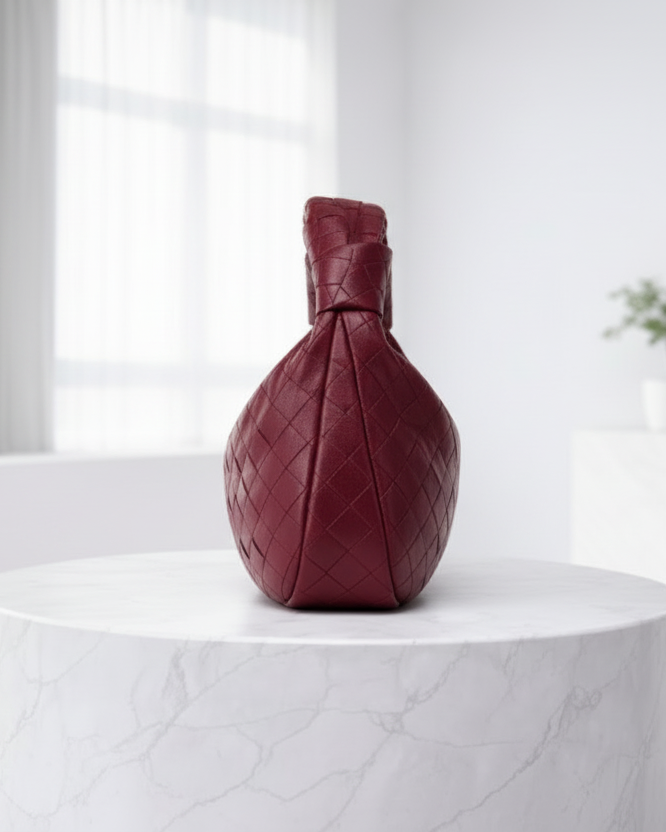 Avera | dames mini handtas - gevlochten