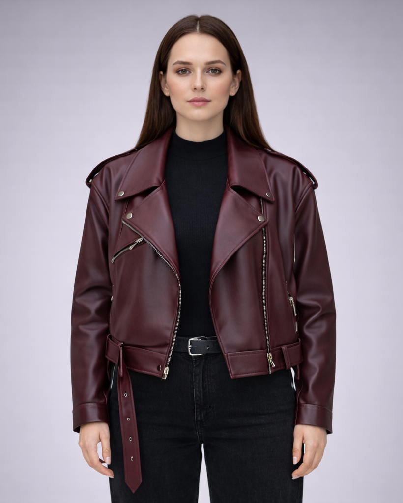 Bordey | leren dames jas – kort model