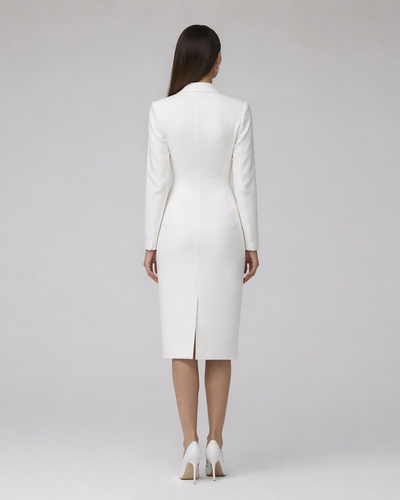 Rane | midi blazerjurk voor dames – elegant en zakelijk