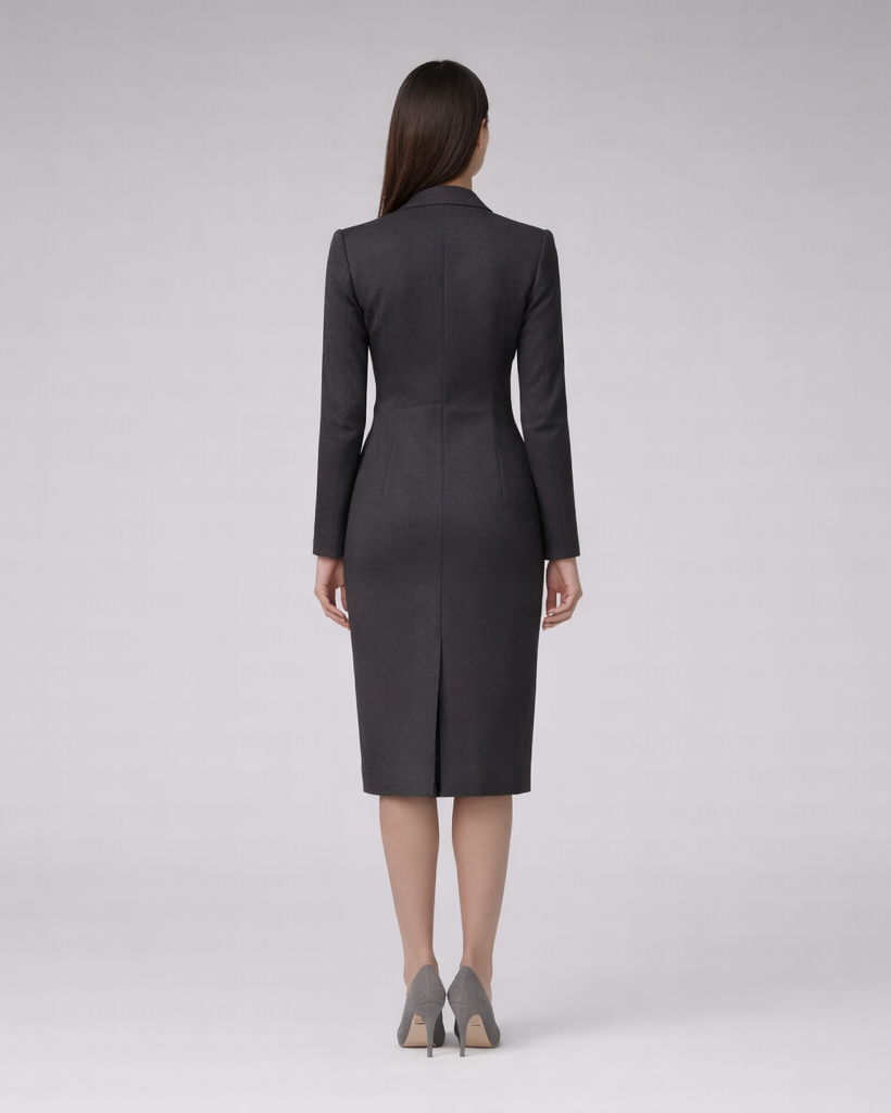 Rane | midi blazerjurk voor dames – elegant en zakelijk