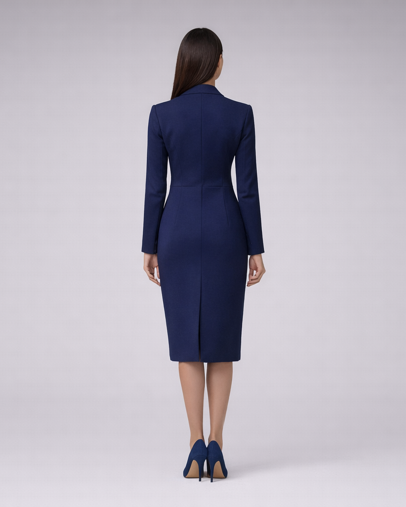 Rane | midi blazerjurk voor dames – elegant en zakelijk