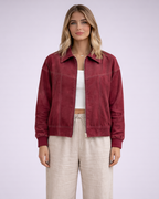 Lizel | dames oversized leren jas – trendy pasvorm