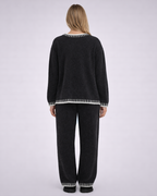 Maeva | tweedelige dames set – gebreide broek en trui