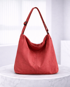 Noza | dames canvas schoudertas – oversized & comfortabel