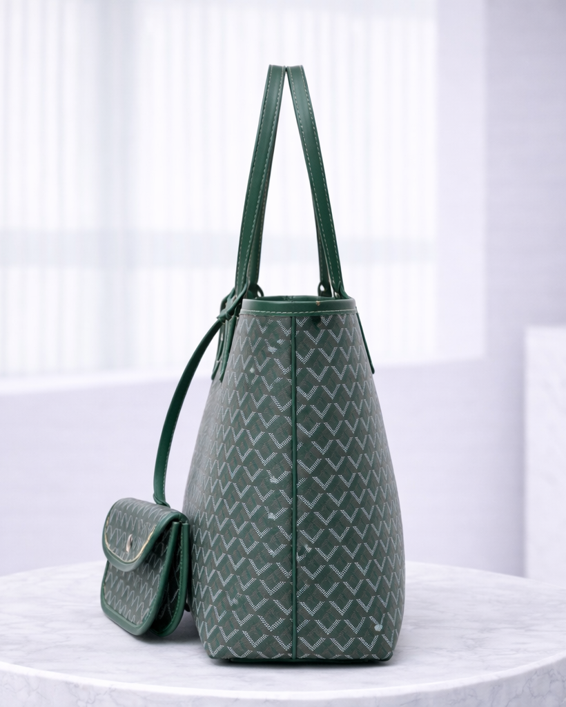 Rali | dames schoudertas van PVC materiaal – ruime draagtas