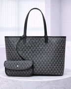 Rali | dames schoudertas van PVC materiaal – ruime draagtas